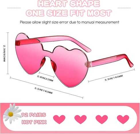 Pibupibu 12 Pack Fun Mixed Styled Rimless Party Glasses Bulk, Colorful Funny Sunglasses Set for Bachelor Party Favors in Saudi Arabia