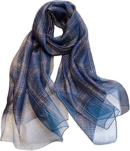amokk Long Scarves for Women Lightweight Large Neck Scarf Elegant Wraps in Saudi Arabia