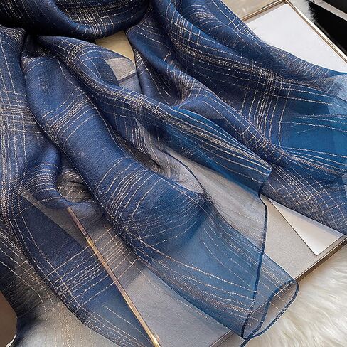 amokk Long Scarves for Women Lightweight Large Neck Scarf Elegant Wraps in Saudi Arabia