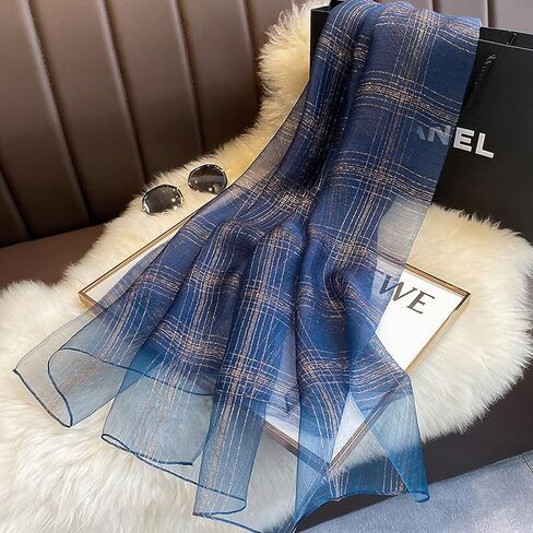 amokk Long Scarves for Women Lightweight Large Neck Scarf Elegant Wraps in Saudi Arabia