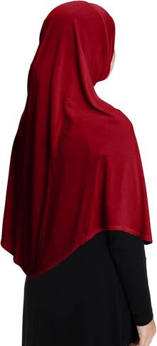 TheHijabStore.com Women's 1 Piece Amira Instant Hijab Ready to Wear Soft Head Wrap - Muslim Head Scarf Pull on Headwear in Saudi Arabia