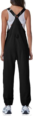 Cicy Bell Women's Casual Cargo Overalls Loose Adjustable Straps Zipper Bib Jogger Jumpsuits With Pockets in Saudi Arabia