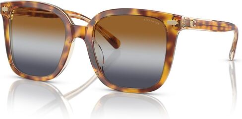 Coach Women's Hc8381u Universal Fit Square Sunglasses in Saudi Arabia