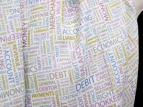 Accounting and finance infinity scarf, for Accountants,Finance professionals, CPAs, Birthday Gift for her for, gift idea for her - White in Kuwait