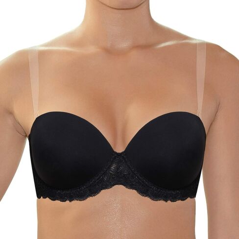 Plusexy Strapless Convertible Clear Straps Bra Underwire Invisible Backless Multiway Wedding Bras for Women in Saudi Arabia