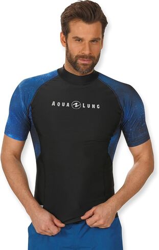 Aqua Lung رجالي قصير الأكمام Galaxy Rashguard in Saudi Arabia