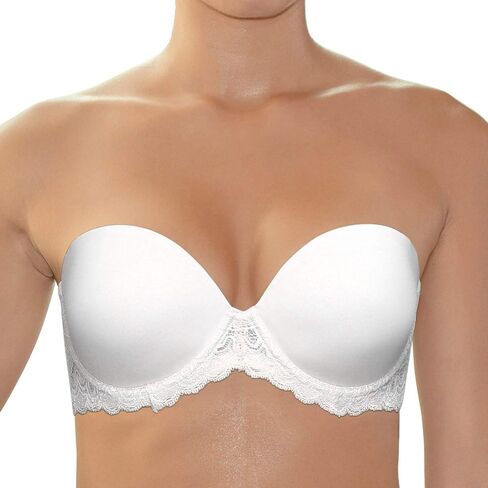 Plusexy Strapless Convertible Clear Straps Bra Underwire Invisible Backless Multiway Wedding Bras for Women in Saudi Arabia