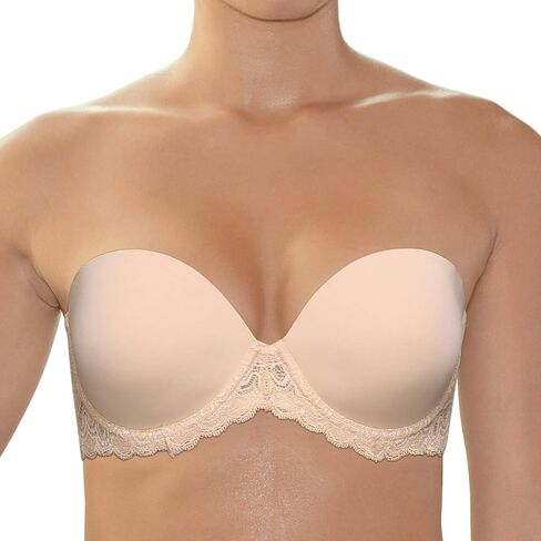 Plusexy Strapless Convertible Clear Straps Bra Underwire Invisible Backless Multiway Wedding Bras for Women in Saudi Arabia