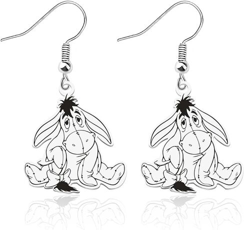 KEYCHIN Funny Eeyore Earrings Eeyore Fans Gifts Eeyore Jewelry For Women Girls in Saudi Arabia