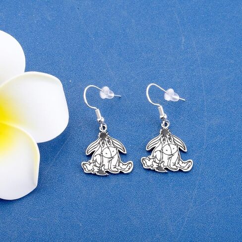 KEYCHIN Funny Eeyore Earrings Eeyore Fans Gifts Eeyore Jewelry For Women Girls in Saudi Arabia