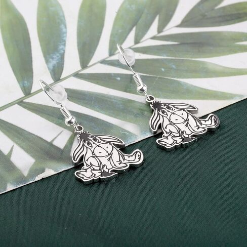 KEYCHIN Funny Eeyore Earrings Eeyore Fans Gifts Eeyore Jewelry For Women Girls in Saudi Arabia
