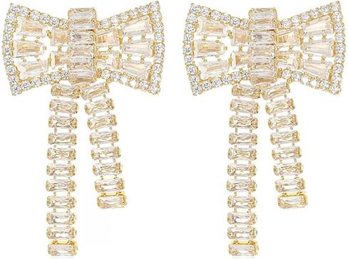 MaraLota كريستال الثريا حجر الراين العنقودية وأقراط للفتيات النساء سباركلي زركون أقراط الزفاف لحفل الزفاف in Kuwait