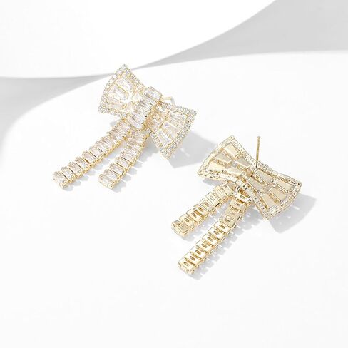 MaraLota كريستال الثريا حجر الراين العنقودية وأقراط للفتيات النساء سباركلي زركون أقراط الزفاف لحفل الزفاف in Kuwait