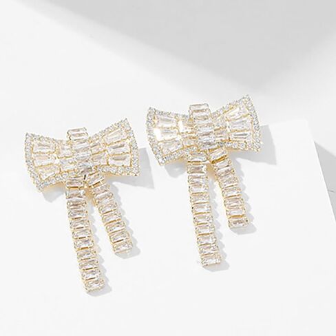 MaraLota كريستال الثريا حجر الراين العنقودية وأقراط للفتيات النساء سباركلي زركون أقراط الزفاف لحفل الزفاف in Kuwait