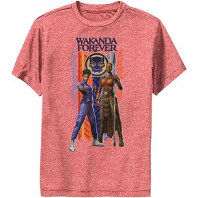 تي شيرت Wakanda Forever Duo Banner من Marvel Boys