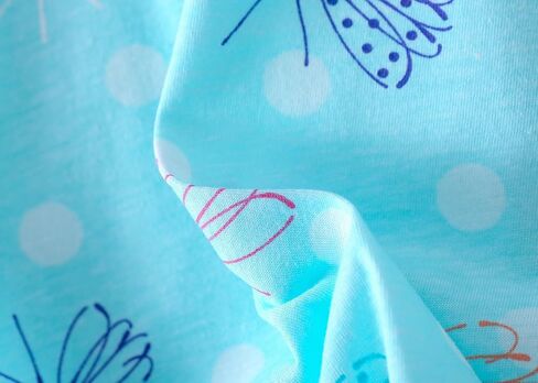 CHUNG Women Cotton Pajama Sets Sleepwear pjs Short Sleeve Shirt Capri Length Crop Pants Cute Vivid Print in Kuwait