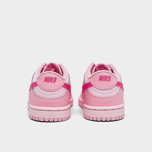 Nike Kids' Toddler Dunk Low Casual Shoes Medium Soft Pink/Pink Foam/Hyper Pink 4C in Saudi Arabia