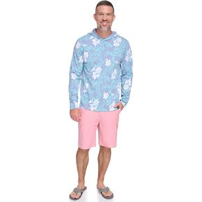 Margaritaville Men's Island Reserve Palm Tree Printed Hoodie