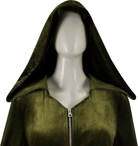 زي Forwacos Padme Amidala التنكري للنساء، فستان Padme باللون الأخضر، مجموعة كاملة من زي Jedi لأزياء الهالوين التنكرية in Kuwait