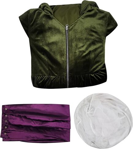 زي Forwacos Padme Amidala التنكري للنساء، فستان Padme باللون الأخضر، مجموعة كاملة من زي Jedi لأزياء الهالوين التنكرية in Kuwait