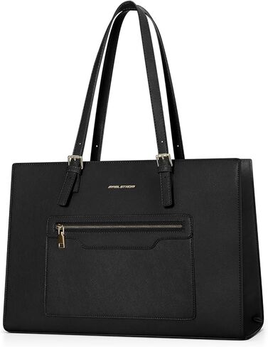 Maelstrom Leather Tote Bag, Laptop Bag for Women, Waterproof Briefcase with Clutch Bag, Work Handbags 15.6 Inch Computer in Kuwait