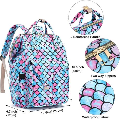 Cow Print Laptop Backpack College School Backpack Bookbags Nurse Backpacks Travel Bags Casual Daypacks for Women Girls Fits 15.6 Inch Notebook in Kuwait
