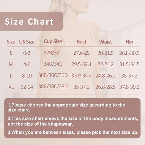 بدلة للجسم من CuteStreet للنساء للتحكم في البطن وتشكيل الجسم ومرونة وأنحف وملابس داخلية بأشرطة قابلة للتعديل in Kuwait