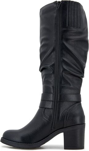 XOXO Women's Nancy Mid Calf Boot in Saudi Arabia