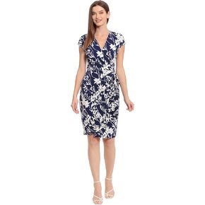Maggy London Women's Printed Matte Jersey Wrap in Kuwait
