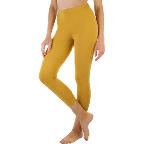 ToBeInStyle Women's Seamless Stretchy Band Yoga Activewear Capri Leggings