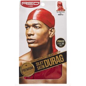 قبعة Red by Kiss الفاخرة من الساتان الحريري DURAG للرجال in Kuwait