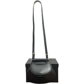 EvaLuLu Genuine Leather Shoulder Bag Hat Shape Handbag in Saudi Arabia