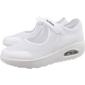 أحذية MEJORMEN النسائية المريحة للممرضات سهلة الارتداء بوسادة هوائية، أحذية عمل خفيفة الوزن، أحذية تمريض شبكية قابلة للتنفس، أحذية رياضية in Kuwait