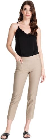 SLIM-SATION مصنوع من نسيج قطني طويل ذو خطوط رفيعة مع تحكم في البطن وجيوب أمامية وخلفية عملية in Kuwait