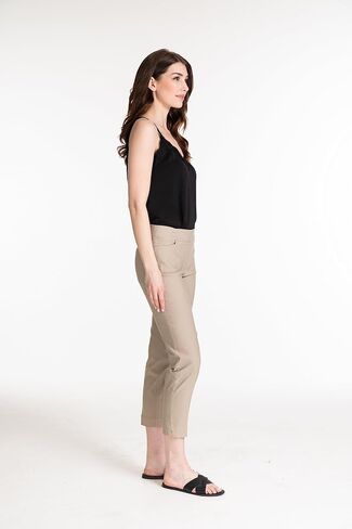 SLIM-SATION مصنوع من نسيج قطني طويل ذو خطوط رفيعة مع تحكم في البطن وجيوب أمامية وخلفية عملية in Kuwait