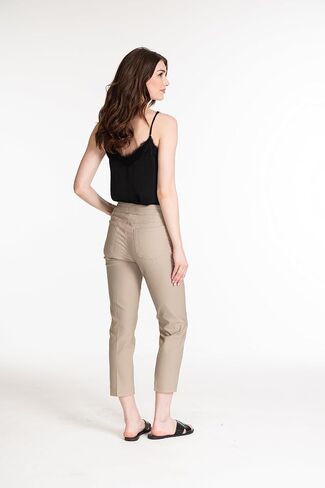 SLIM-SATION مصنوع من نسيج قطني طويل ذو خطوط رفيعة مع تحكم في البطن وجيوب أمامية وخلفية عملية in Kuwait