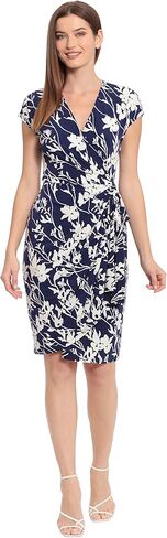 Maggy London Women's Printed Matte Jersey Wrap in Kuwait