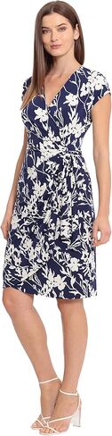 Maggy London Women's Printed Matte Jersey Wrap in Kuwait