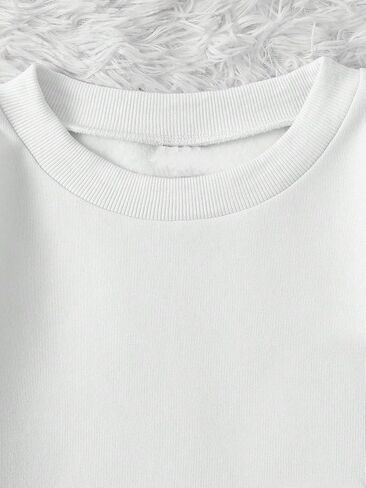 SOLY HUX Women's Letter Graphic Sweatshirt Mock Neck Long Sleeve Casual Pullover Tops in Saudi Arabia