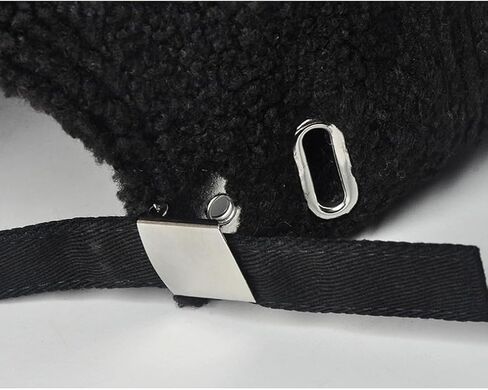 قبعات بيسبول شتوية من صوف الحمل للسيدات من LUTICELI، قبعة بيسبول دافئة بلون سادة ناعمة in Kuwait