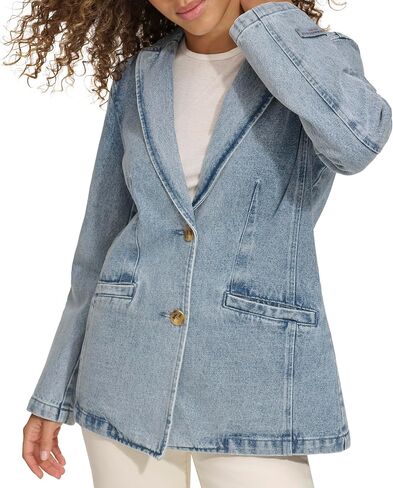 Levi's Women's Denim Single Breasted Blazer in Saudi Arabia