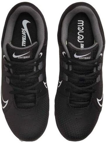 Nike Hyperdiamond 4 Pro Black/White/Dark Grey Women's Softball Cleat SZ 8 in Saudi Arabia