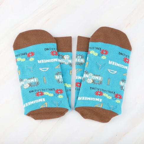 CMNIM Mechanical Engineer Gift Socks 2 Pair Funny Engineer Socks Engineering Student Gift Mechanical Engineer Socks Men Women in Saudi Arabia
