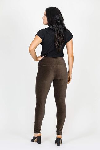 INTRO. Tummy Control High Waist Pull-On Knit Corduroy Legging in Saudi Arabia