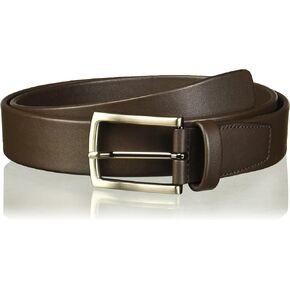Perry Ellis Men's Tubular Leather Dress Belt