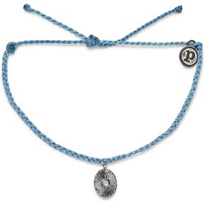 سوار Pura Vida من الفضة أو الذهب سوار أشعة الشمس - سوار قابل للتعديل مع شريط مقاوم للماء، سوار سلسلة للنساء - أساور قابلة للتكديس للفتيات المراهقات، أساور مصنوعة يدويًا للمراهقين