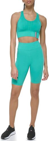 Tommy Hilfiger Women's Logo Taping Stretch High Rise Bike Short in Saudi Arabia
