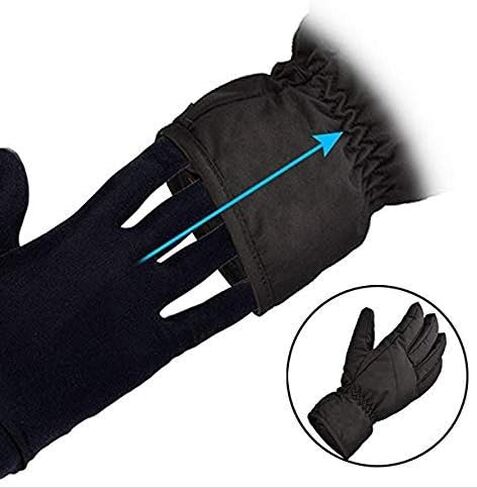 Sohapy أسود الحرير الداخلي التزلج تسلق دراجة دراجة قفازات راكبي الدراجات النارية، قفازات بطانة خفيفة الوزن للرياضات في الهواء الطلق in Kuwait