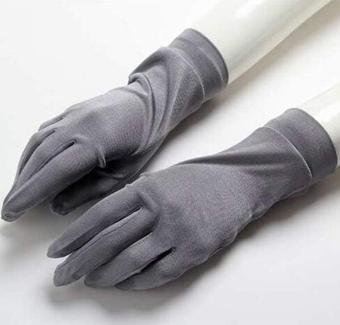 Sohapy أسود الحرير الداخلي التزلج تسلق دراجة دراجة قفازات راكبي الدراجات النارية، قفازات بطانة خفيفة الوزن للرياضات في الهواء الطلق in Kuwait