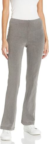 Lyssé womens Baby Bootcut Casual Pants, Midgrey, Medium US in Saudi Arabia